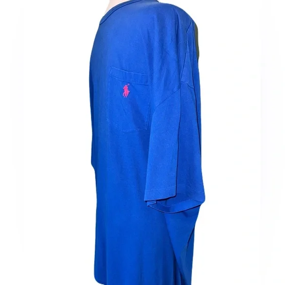 Polo by Ralph Lauren Men's Blue Short Sleeve T-Shirt Size XXL - Picture 7 of 12